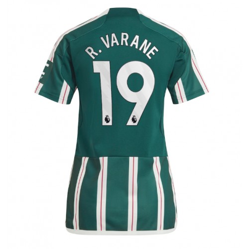 Ženski Nogometni dresi Manchester United Raphael Varane #19 Gostujoči 2023-24 Kratek Rokav